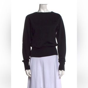 Helmut Lang black sweatshirt